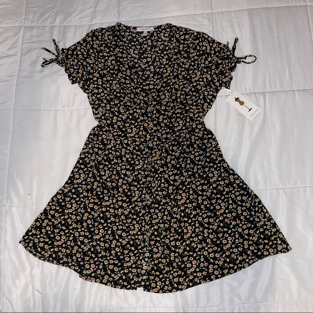 Floral skater dress